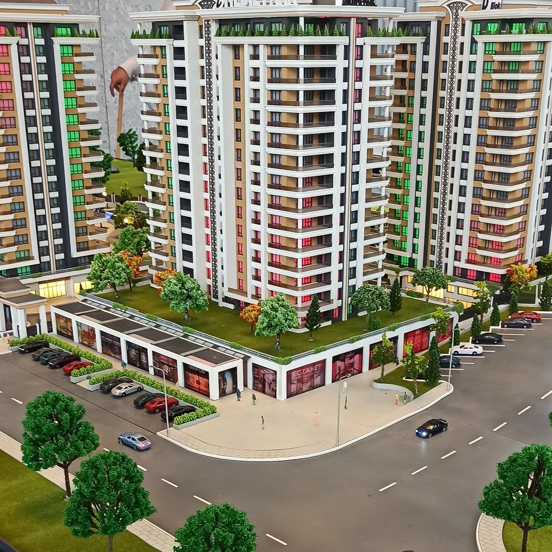 RİVA ALTINPARK — mimari maket projesi