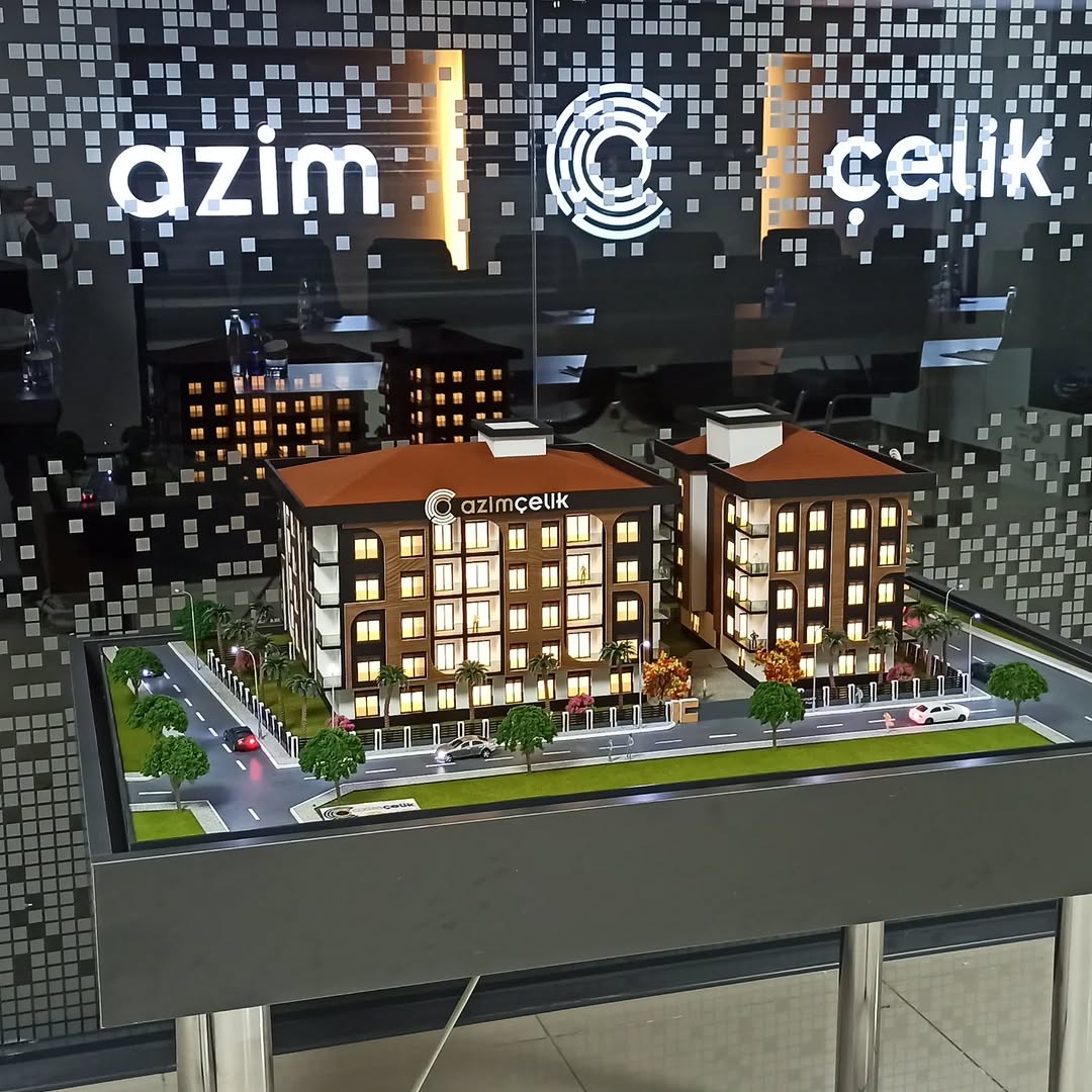 AZİM ÇELİK PRESTİJ — mimari maket projesi