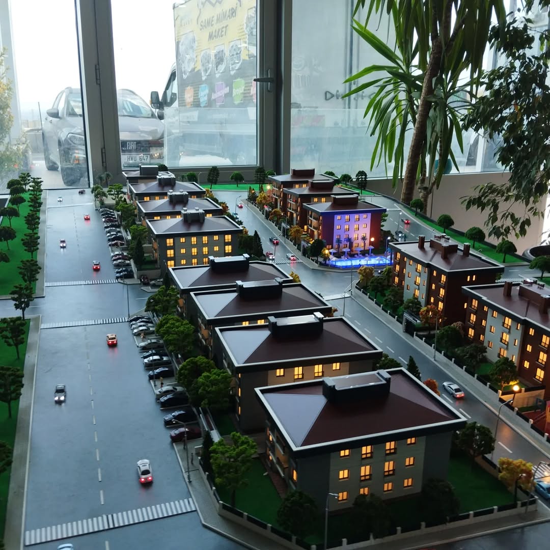 ECEABAT KONUTLARI — mimari maket projesi