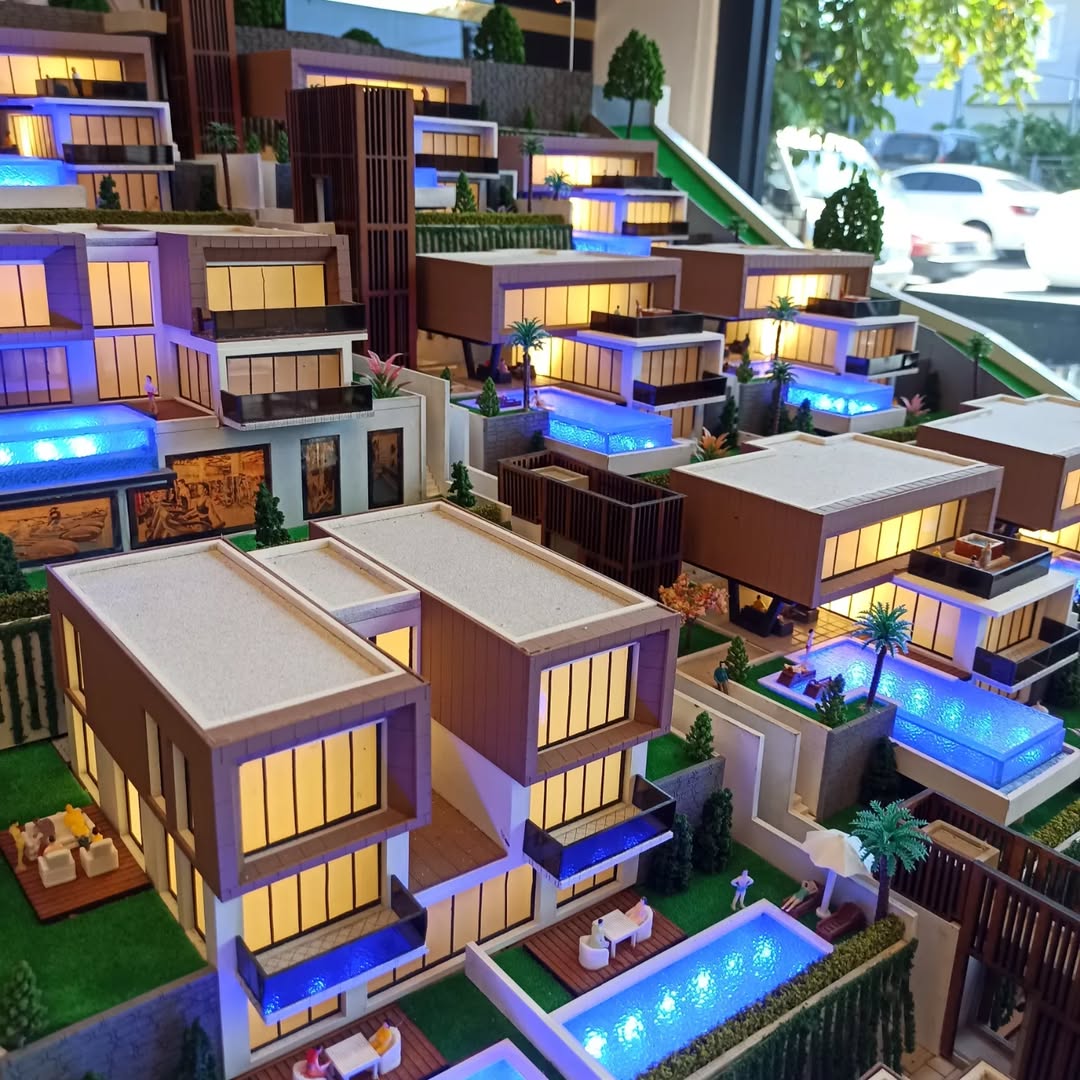 MODA PANORAMA — mimari maket projesi