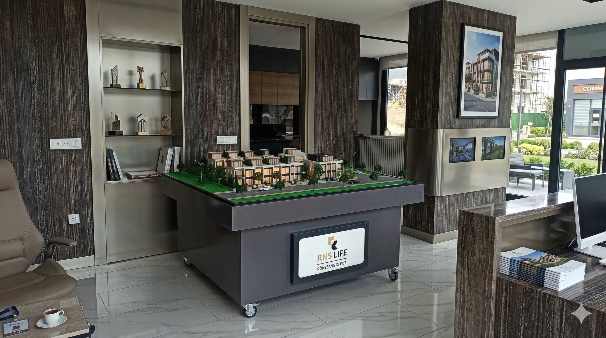 RÖNESANS OFFİCE — mimari maket projesi