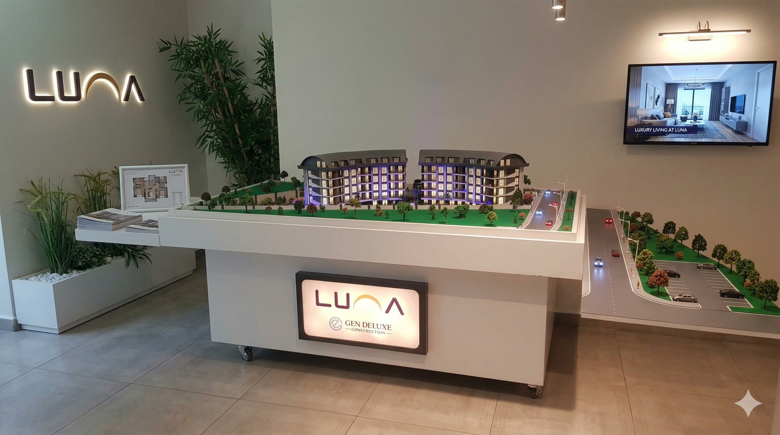 GEN DELUXE LUNA — mimari maket projesi