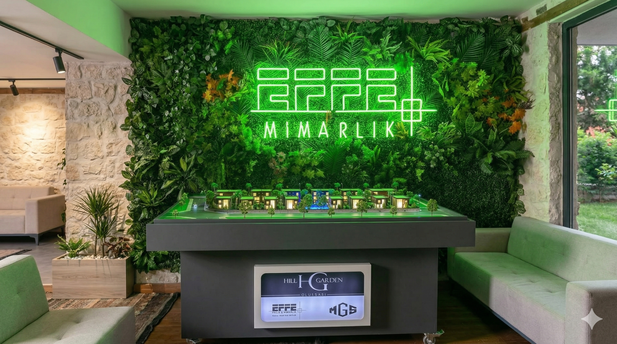 HİLL GARDENN OLUKBAŞI — mimari maket projesi